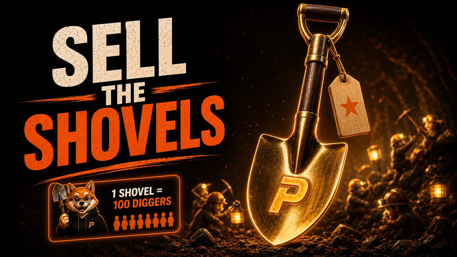 Sell the shovels