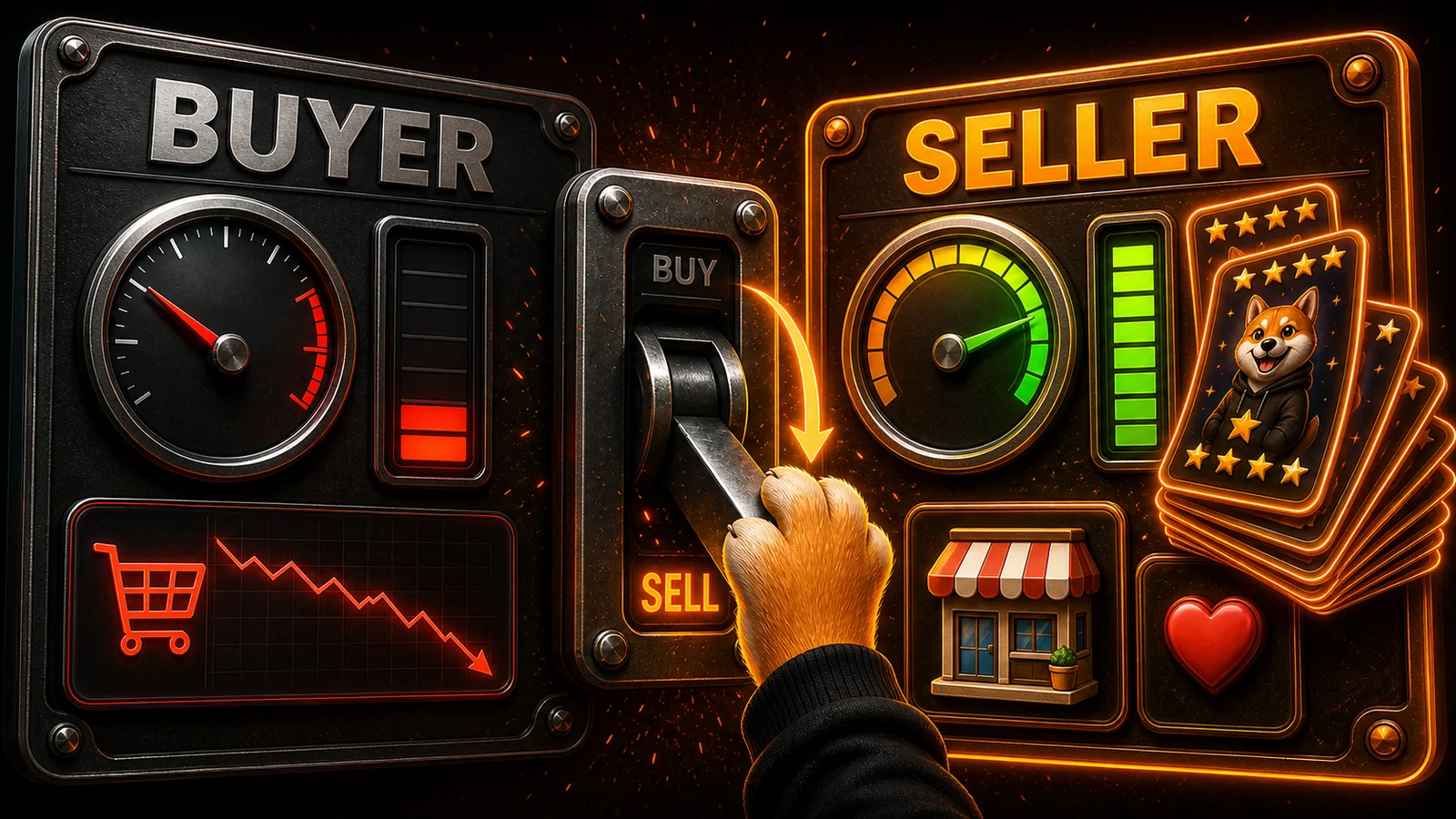 Buyer vs seller mindset — switch from buyer to seller