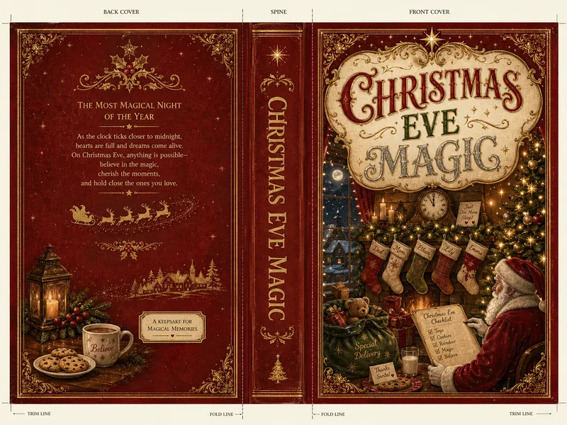 Christmas Eve Magic — Book-Style Folio (4:3)