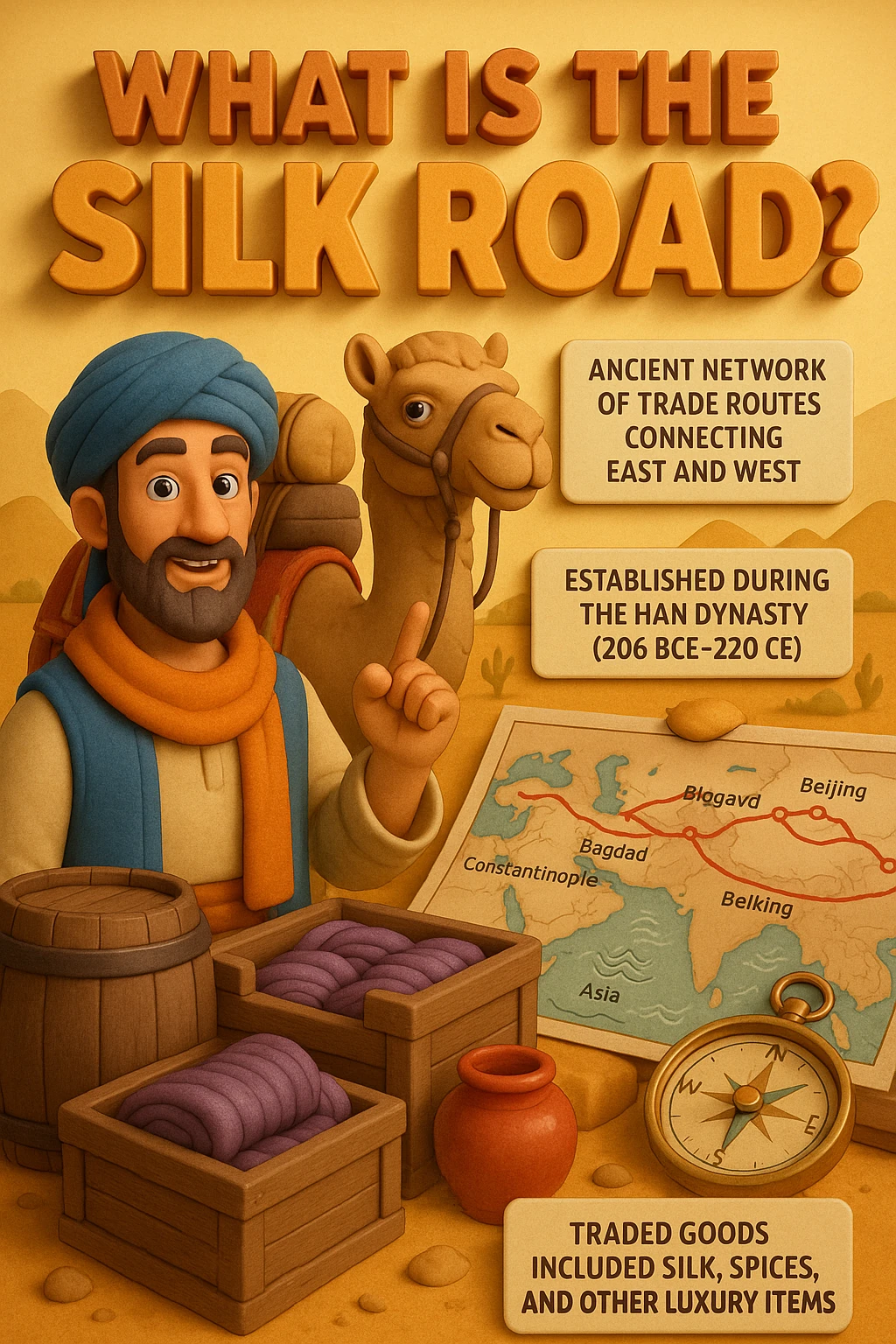 20250509_1122_Silk Road Educational Poster_simple_compose_01jtsmdq9vekbbjwwksrtp6s06