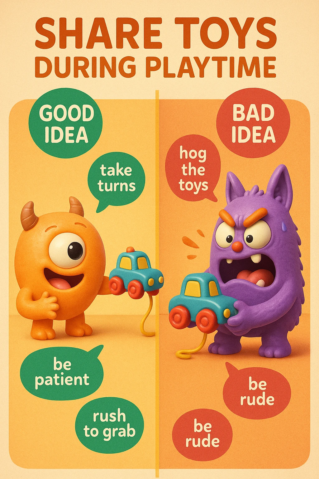 20250520_1131_Mini Monsters Teach Sharing_simple_compose_01jvnz96bse0jbvc6mjv7r2stc